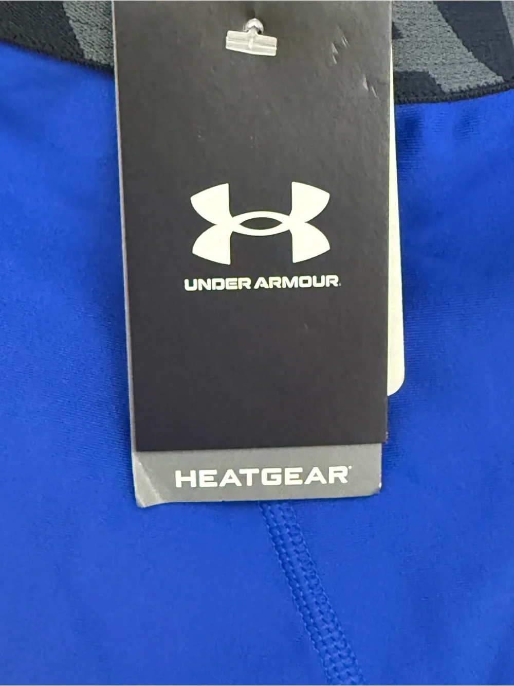 Under Armour Men’s Royal Blue Compression Swim Tights with Black Waistband